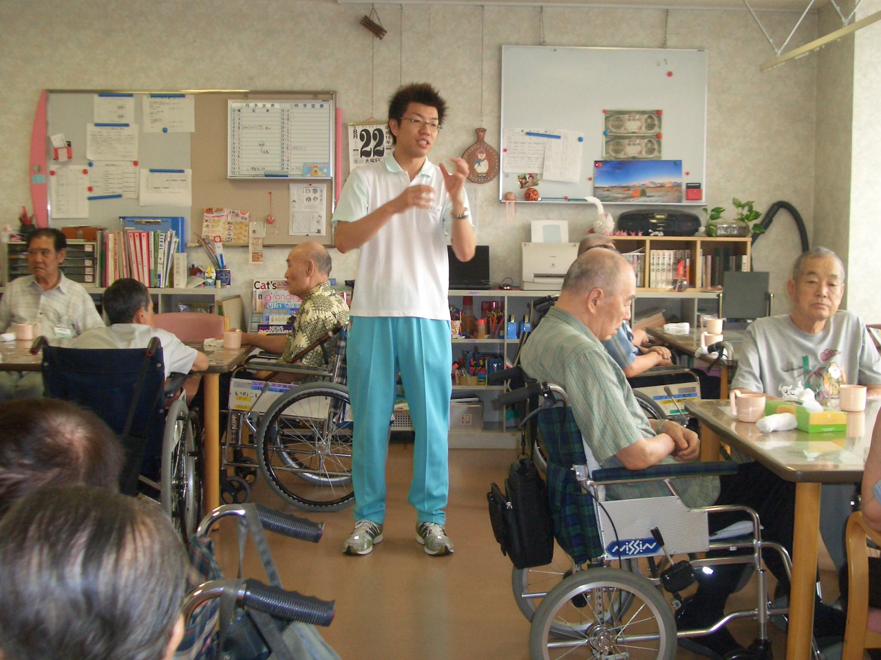 いのこし通所リハビリテーション朝礼2